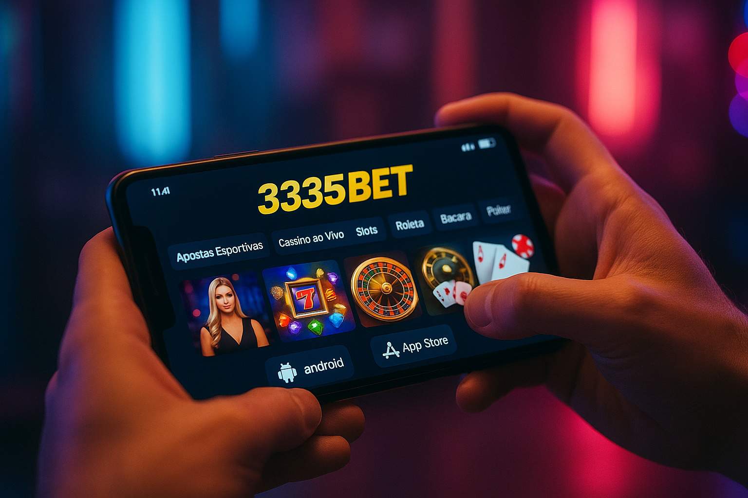 Baixar o 3335BET Cassino App